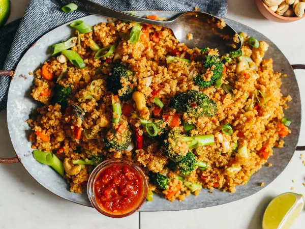 Quinoa Veggie Stir Fry